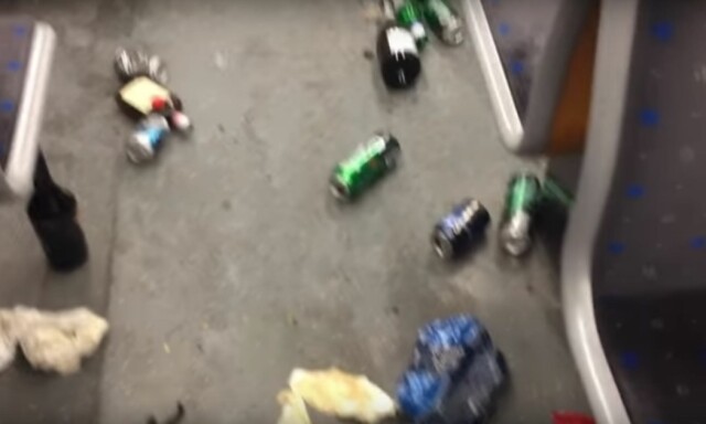Slik så T-banen i Oslo ut etter Kollen-festen